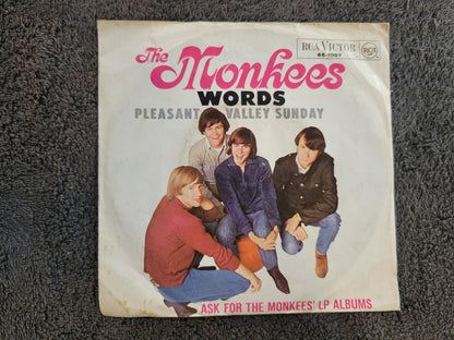 MONKEES PLEASANT VALLEY SUNDAY WORDS GERMAN IMPORT