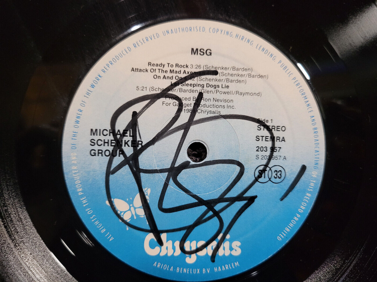 MICHAEL SCHENKER GROUP MSG IMPORT NETHERLANDS UFO