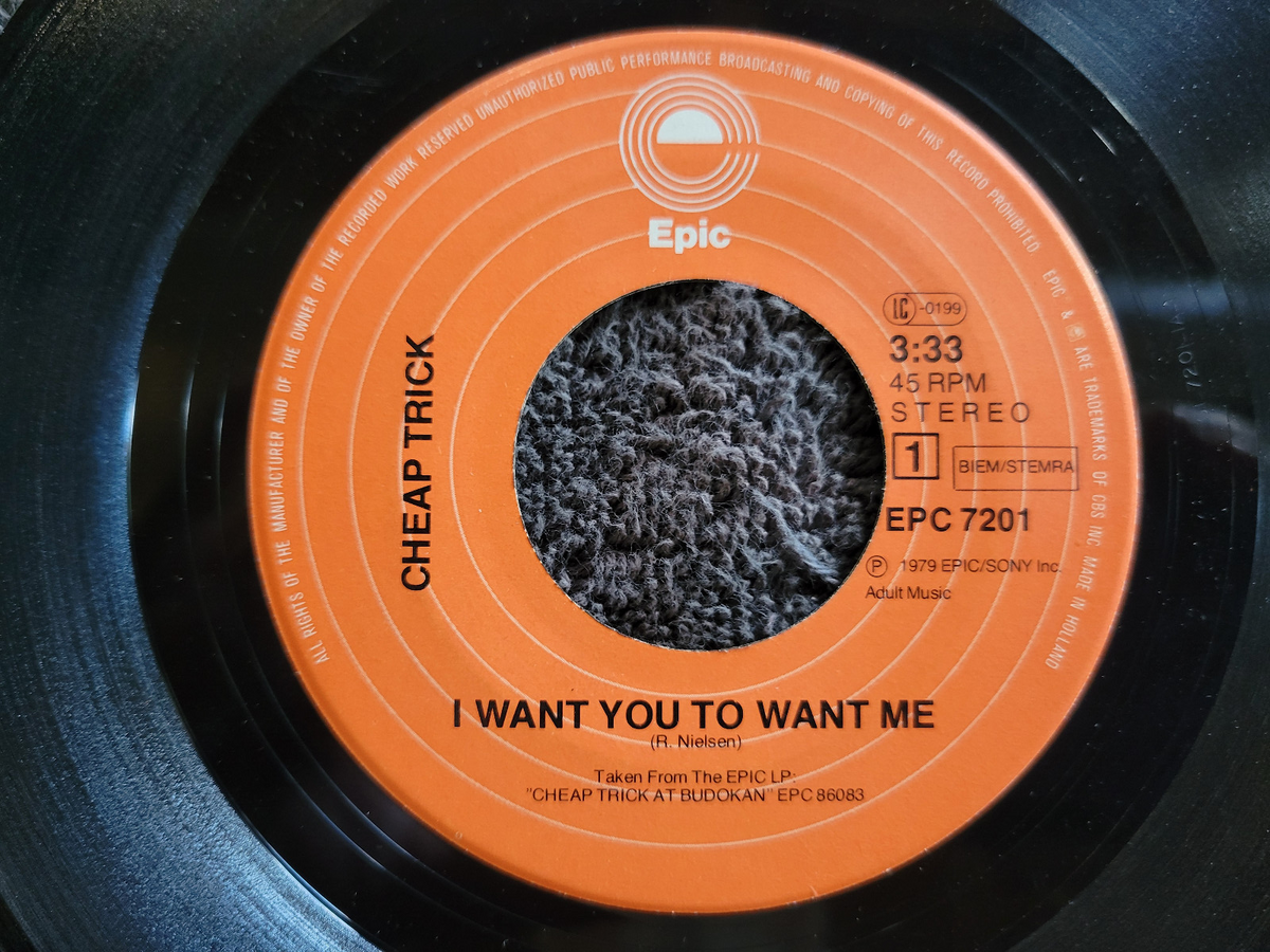 CHEAP TRICK I WANT YOU TO WANT ME IMPORT NETHERLANDS