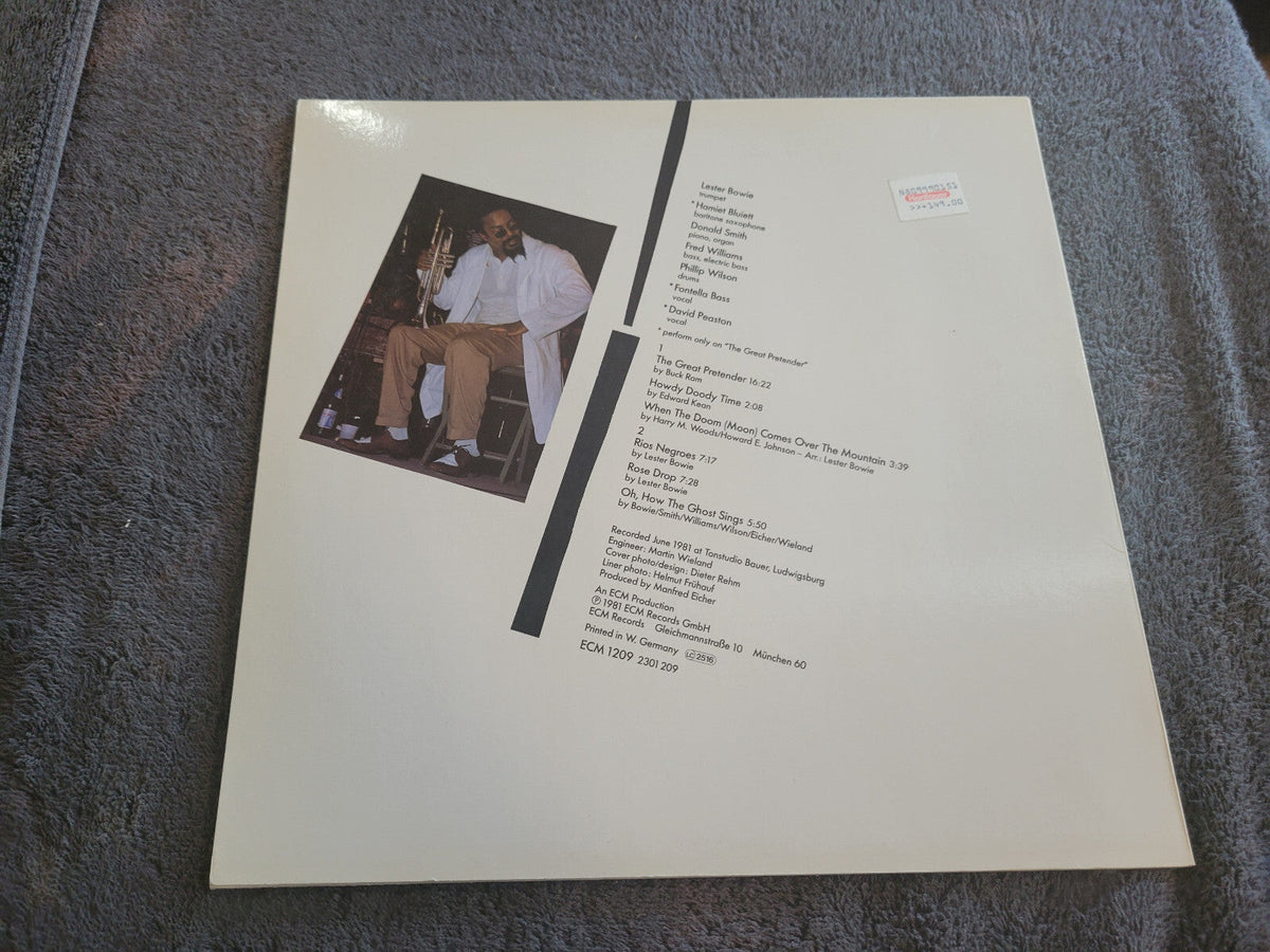 LESTER BOWIE THE GREAT PRETENDER IMPORT