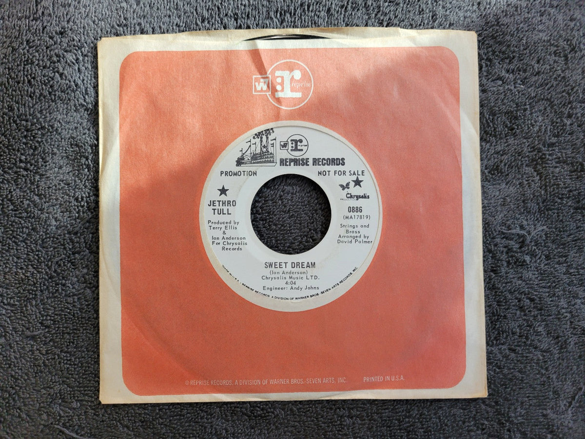 JETHRO TULL SWEET DREAM MISPRINT WHITE LABEL PROMO REASONS FOR WAITING 0886