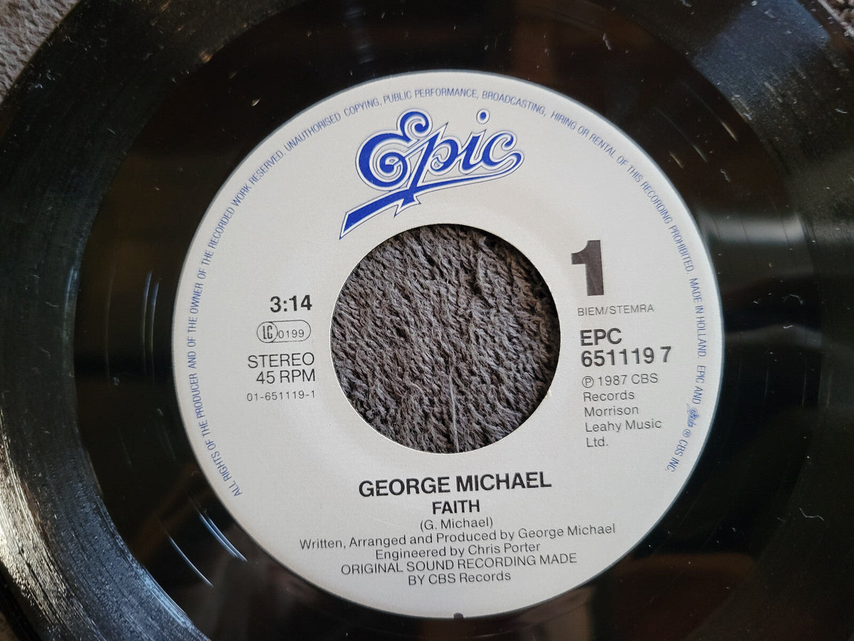 GEORGE MICHAEL FAITH 7" IMP