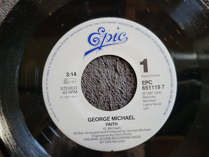GEORGE MICHAEL FAITH 7" IMP