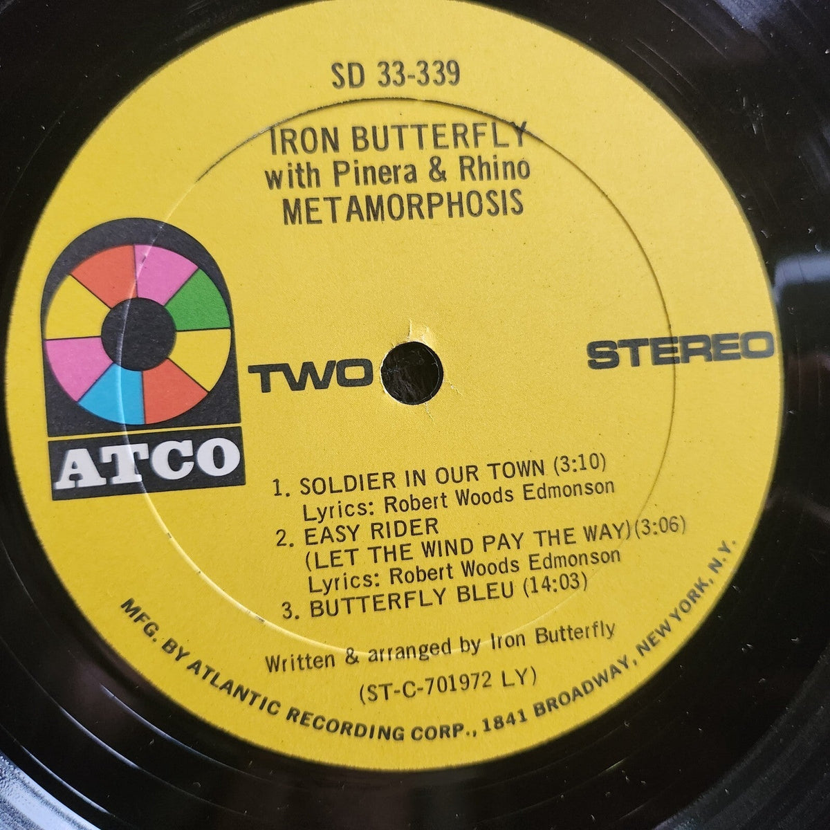 IRON BUTTERFLY METAMORPHOSIS