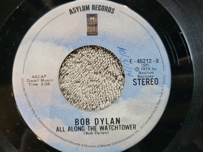 BOB DYLAN IT AINT ME BABE LIVE ALL ALONG THE WATCHTOWER PROMO ASYLUM E45212 MONO