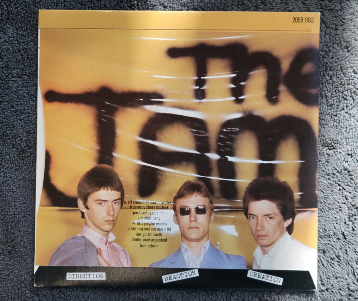JAM ALL AROUND THE WORLD 7" IMP