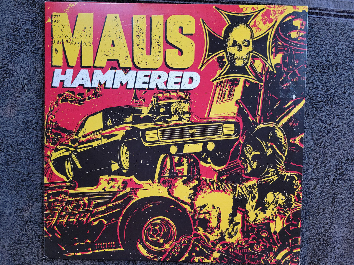 MAUS HAMMERED IMPORT RED SPLATTER