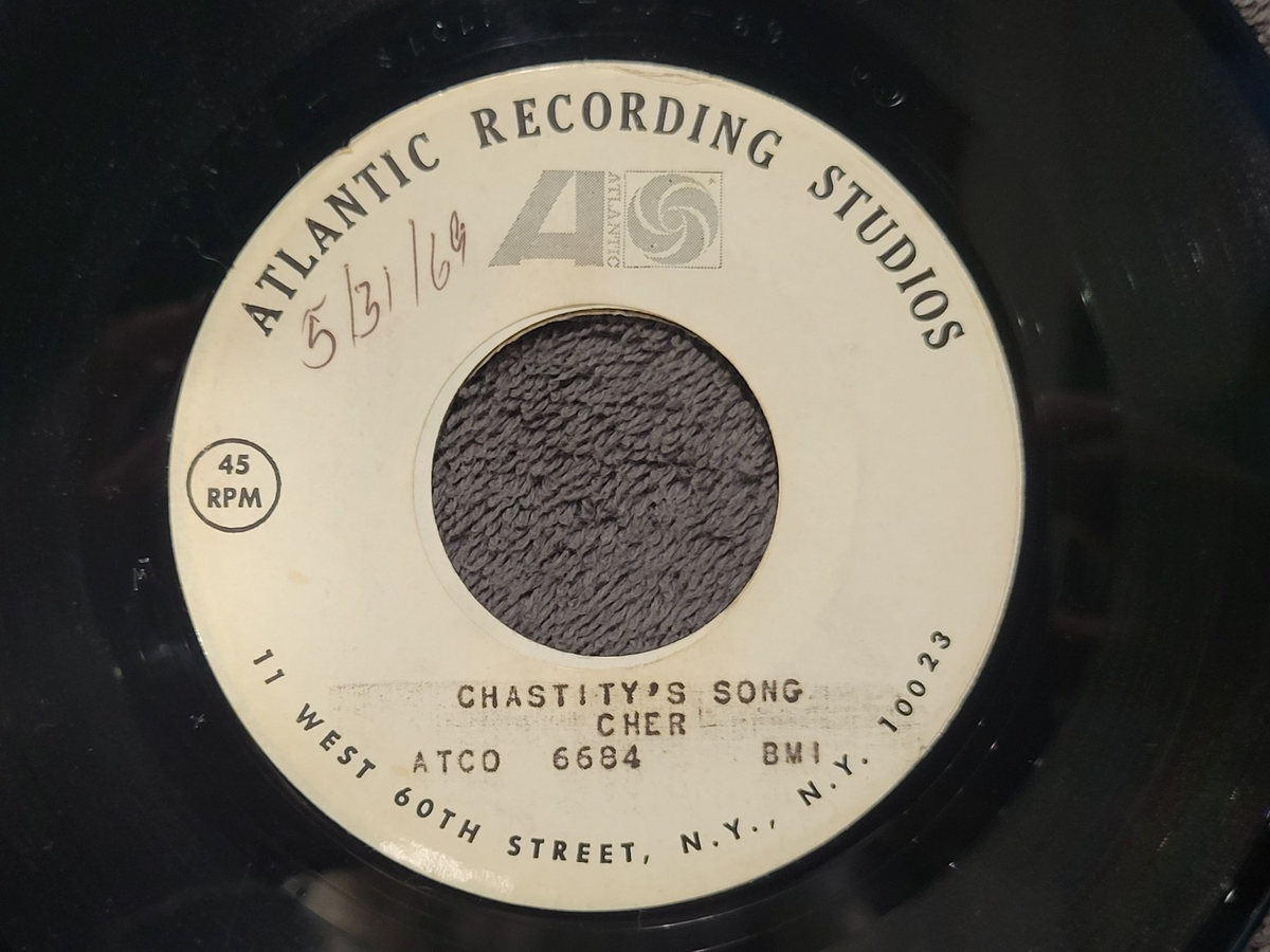 CHER CHASTITY'S SONG TEST PRESSING 7"