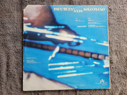PAUL BLEY AXIS