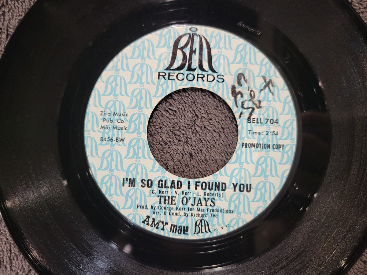 O'JAYS LOOK OVER YOUR SHOULDER PROMO I'M SO GLAD I FOUND YOU BELL BEL-704