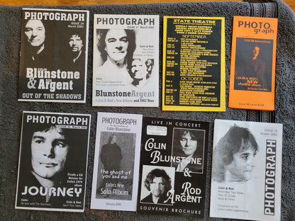 COLIN BLUNSTONE NEVER EVEN THOUGHT AUTOGRAPHED