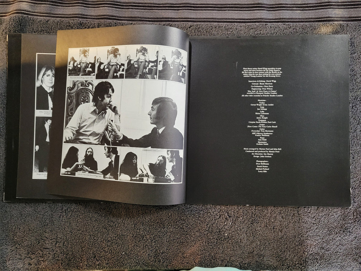 BEATLES TAPES IMPORT DAVID WIGGS INTERVIEWS