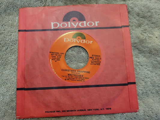 WAITRESSES CHRISTMAS WRAPPING PROMO POLYDOR PRO 193 DJ