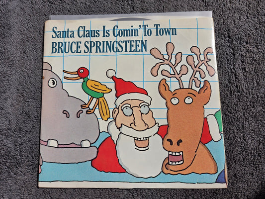 BRUCE SPRINGSTEEN SANTA CLAUS IS COMIN' TO TOWN WLP