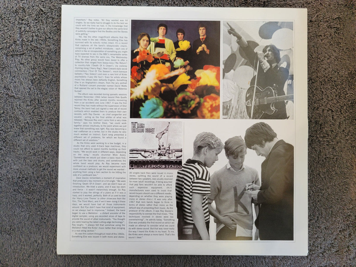 KINKS SOMETHING ELSE 180 GRAM RED VINYL NUMBERED LIMITED EDITION