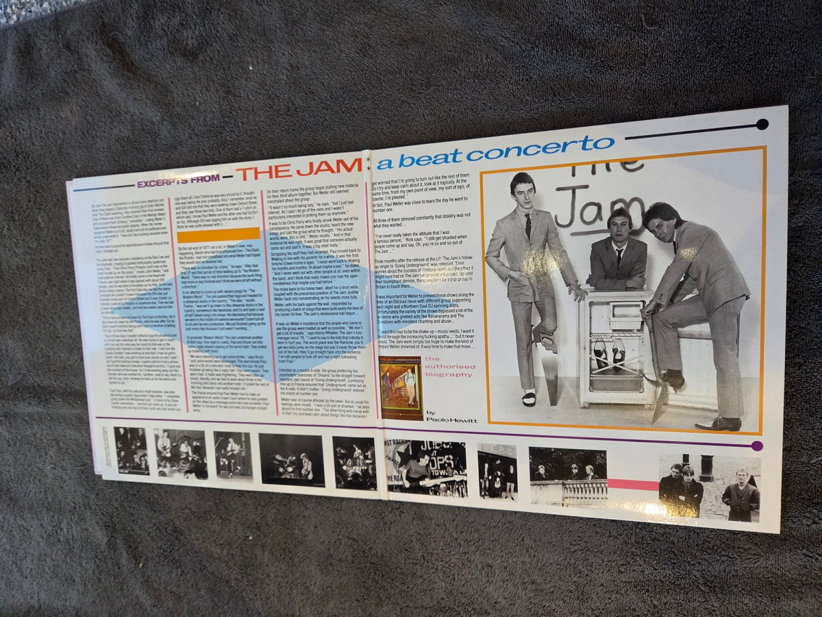 JAM SNAP 2LP W/ 45 IMPORT NETHERLANDS PAUL WELLER