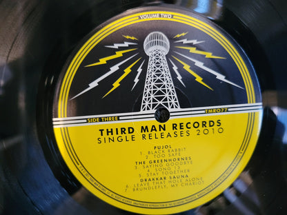 THIRD MAN RECORDS SINGLE RELEASES 2010 JACK WHITE