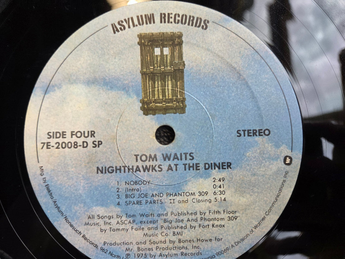 TOM WAITS NIGHTHAWKS AT THE DINER GATEFOLD