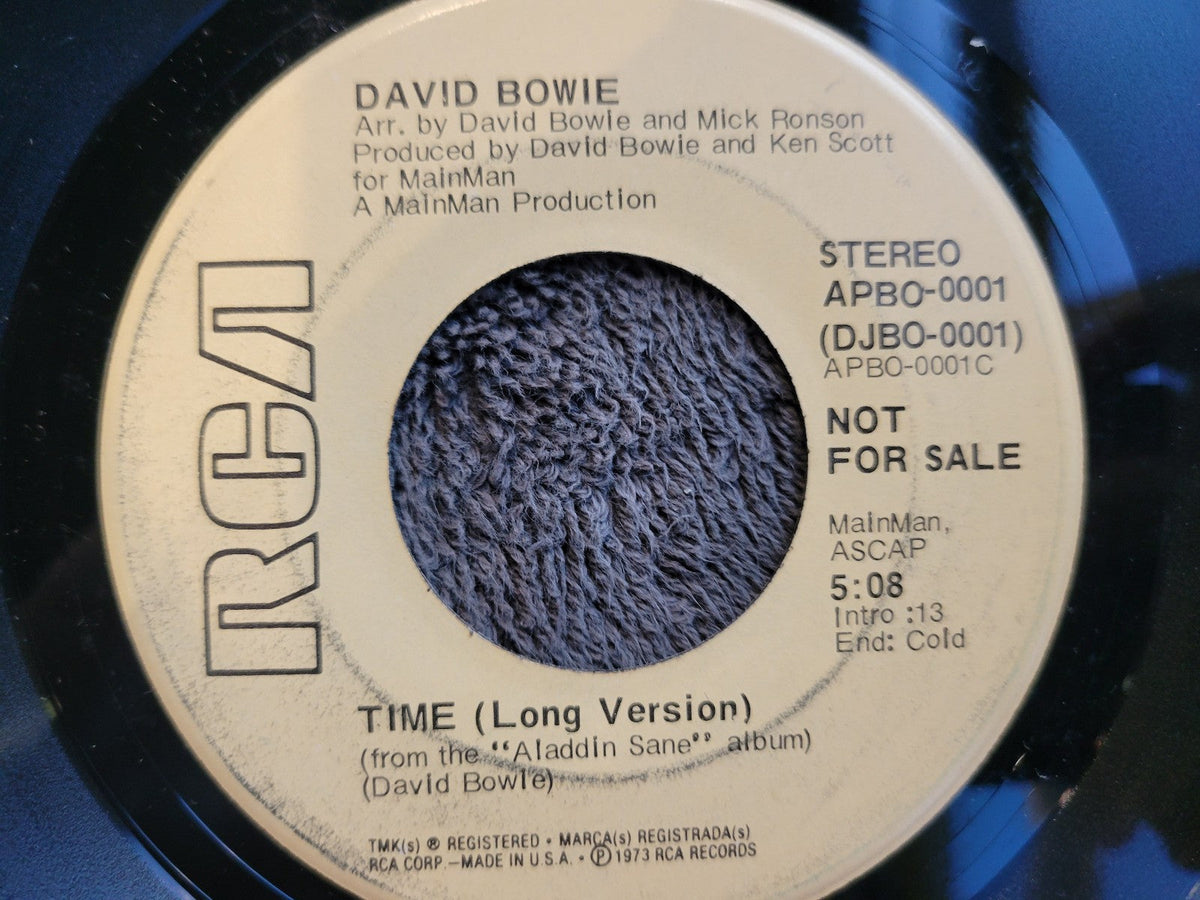 DAVID BOWIE TIME 2 VERSIONS PROMO SHORT/LONG
