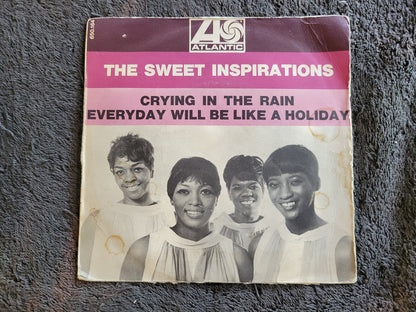 SWEET INSPIRATIONS CRYING IN THE RAIN 7" FR IMP