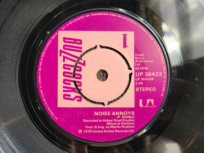 BUZZCOCKS LOVE YOU MORE NOISE ANNOYS UK IMP PS 7"