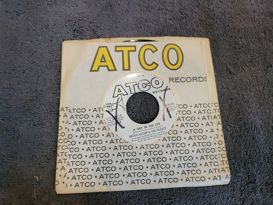 BRIAN AUGER & THE TRINITY A DAY IN THE LIFE BUMPIN' ON SUNSET ATCO 45-6656 WLP