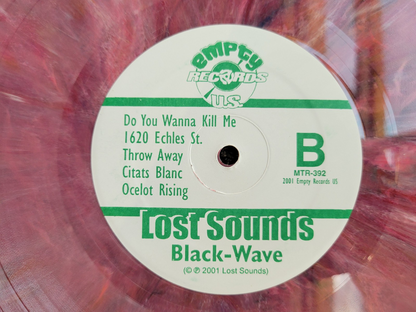 LOST SOUNDS BLACK WAVE PINK SPLATTER MARBLE VINYL 2LP