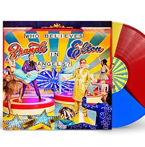 Elton John & Brandi Carlile - Who Believes in Angels? [LP] (Tri-Color Vinyl, feat. musicians comprising of Chad Smith, Pino Palladino & Josh Klinghoffer)