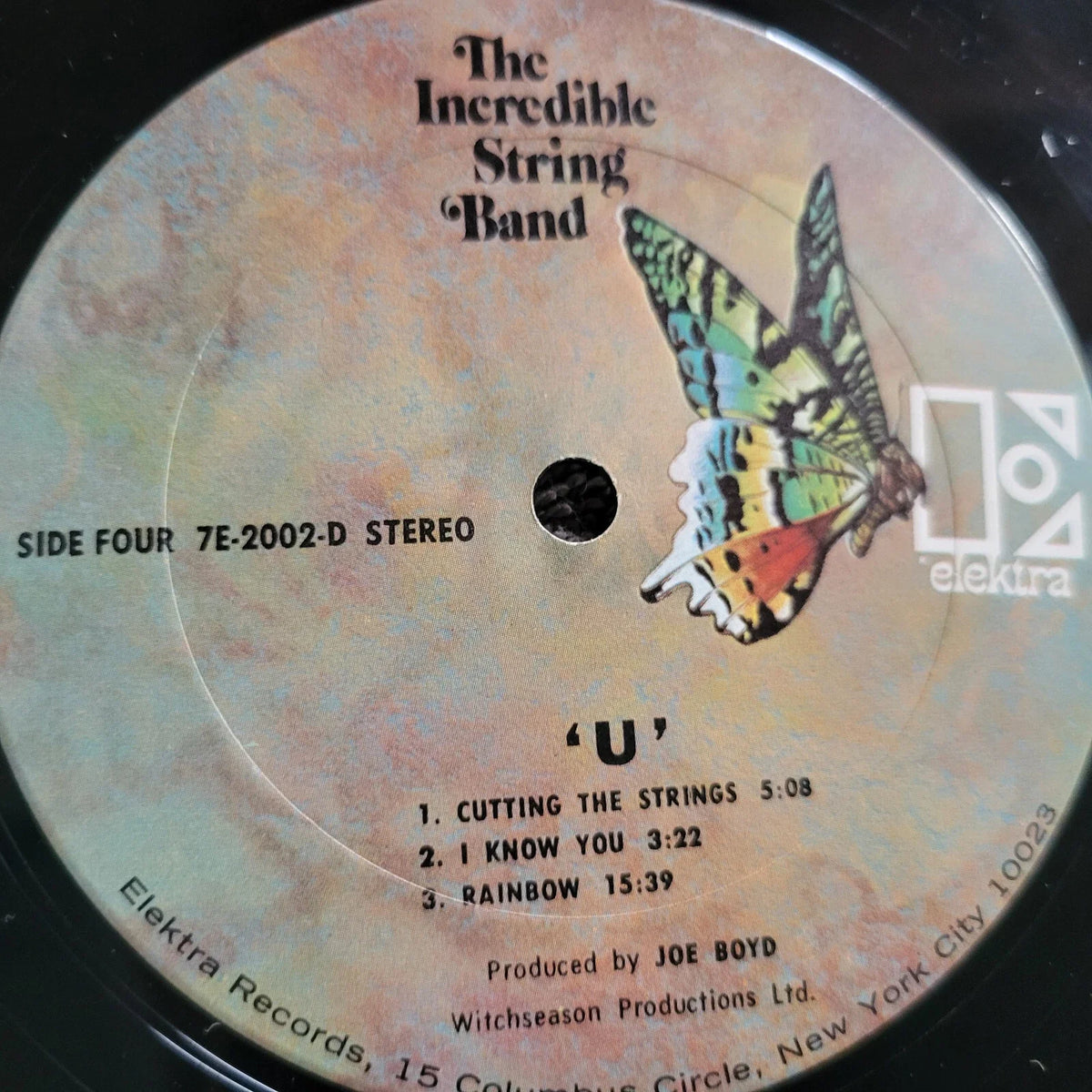 THE INCREDIBLE STRING BAND U W INSERT