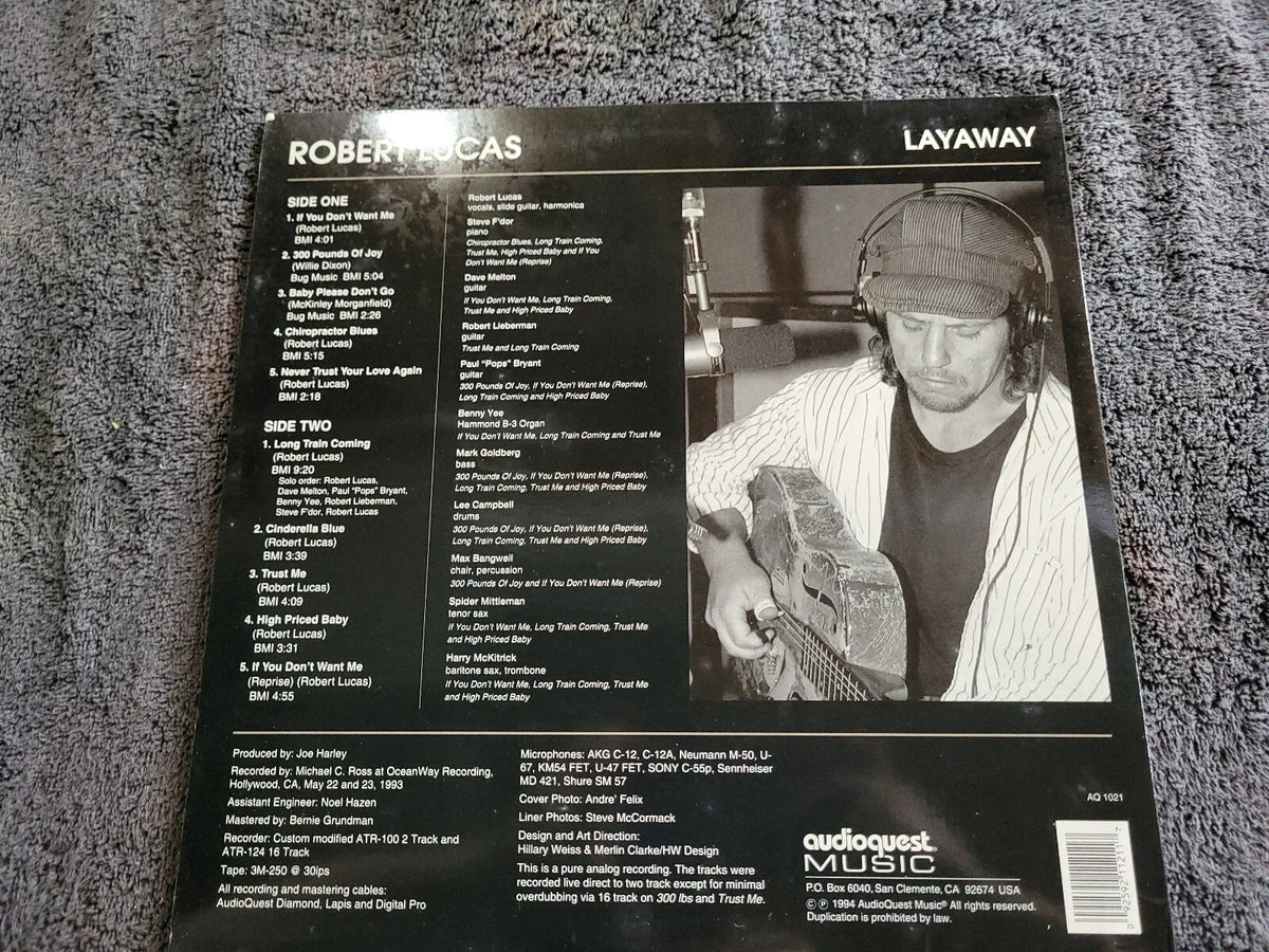 ROBERT LUCAS LAYAWAY 180g