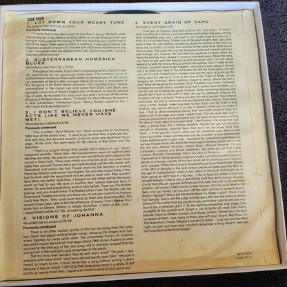 BOB DYLAN BIOGRAPH BOX SET W/ BOOKLET