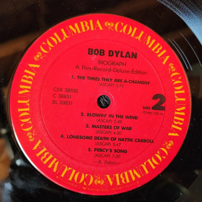 BOB DYLAN BIOGRAPH BOX SET W/ BOOKLET