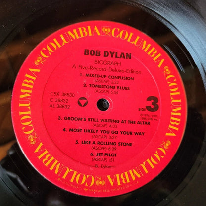 BOB DYLAN BIOGRAPH BOX SET W/ BOOKLET