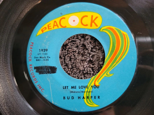 BUD HARPER MR SOUL 7" PROMO