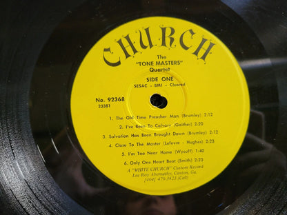 TONE MASTERS QUARTET OLD TIME PREACHER