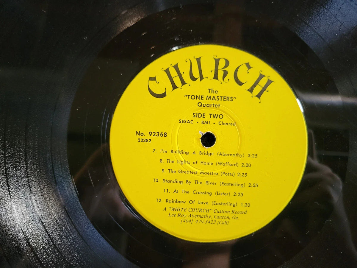TONE MASTERS QUARTET OLD TIME PREACHER
