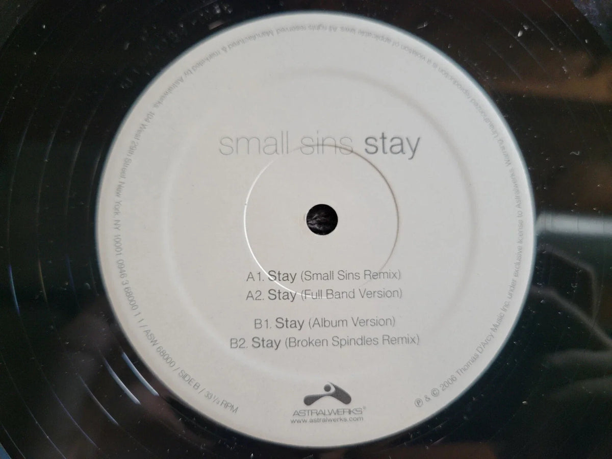 SMALL SINS STAY ASTRALWERKS