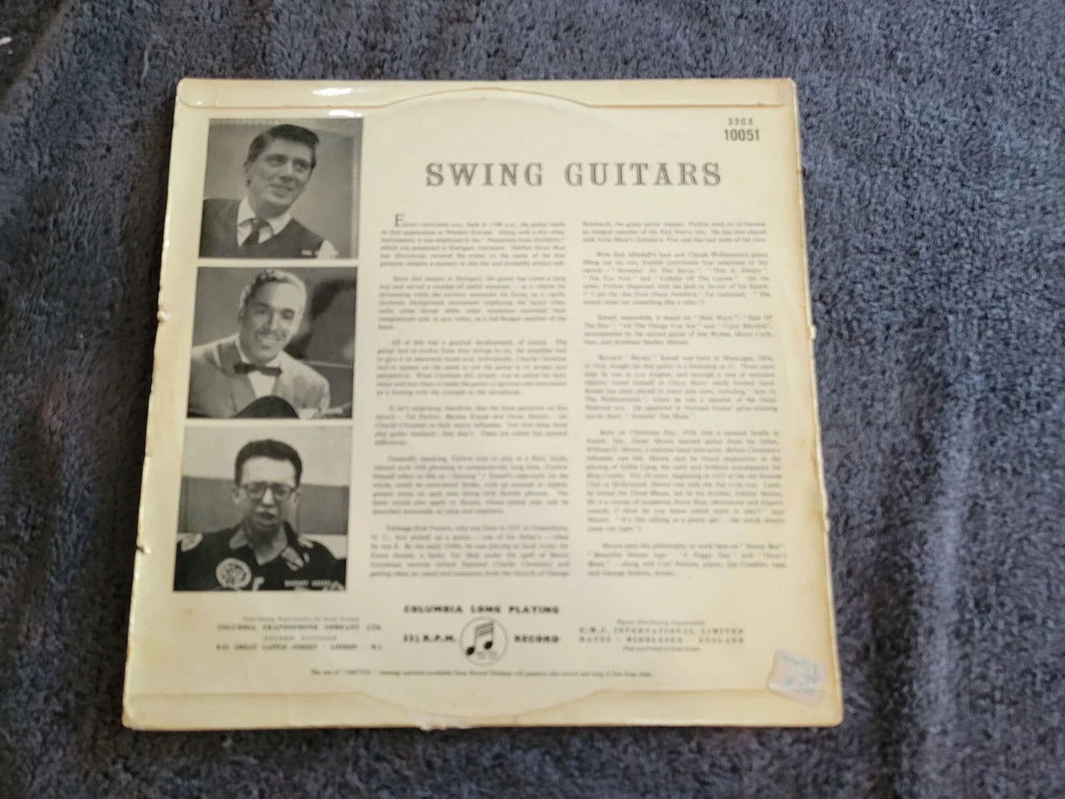 OSCAR MOORE SWING GUITARS UK COLUMBIA IMPORT