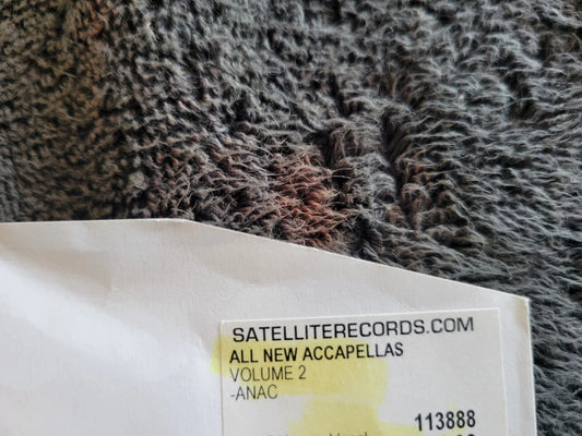 V/A ALL NEW ACCAPELLAS VOL 2 12" WHITE LABEL PROMO
